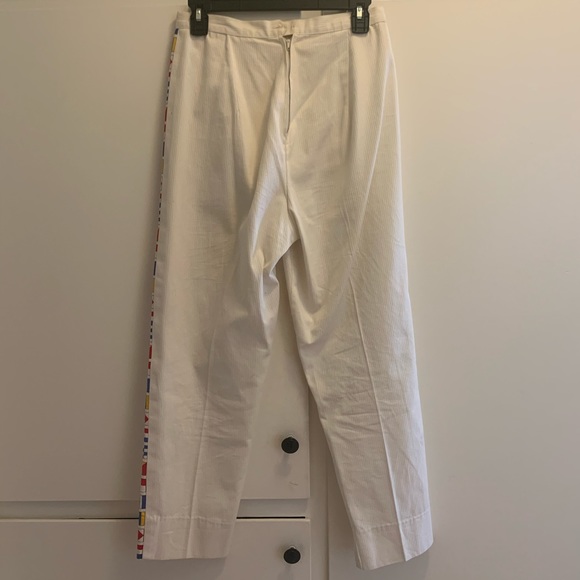 Vintage White Pants - Picture 3 of 4